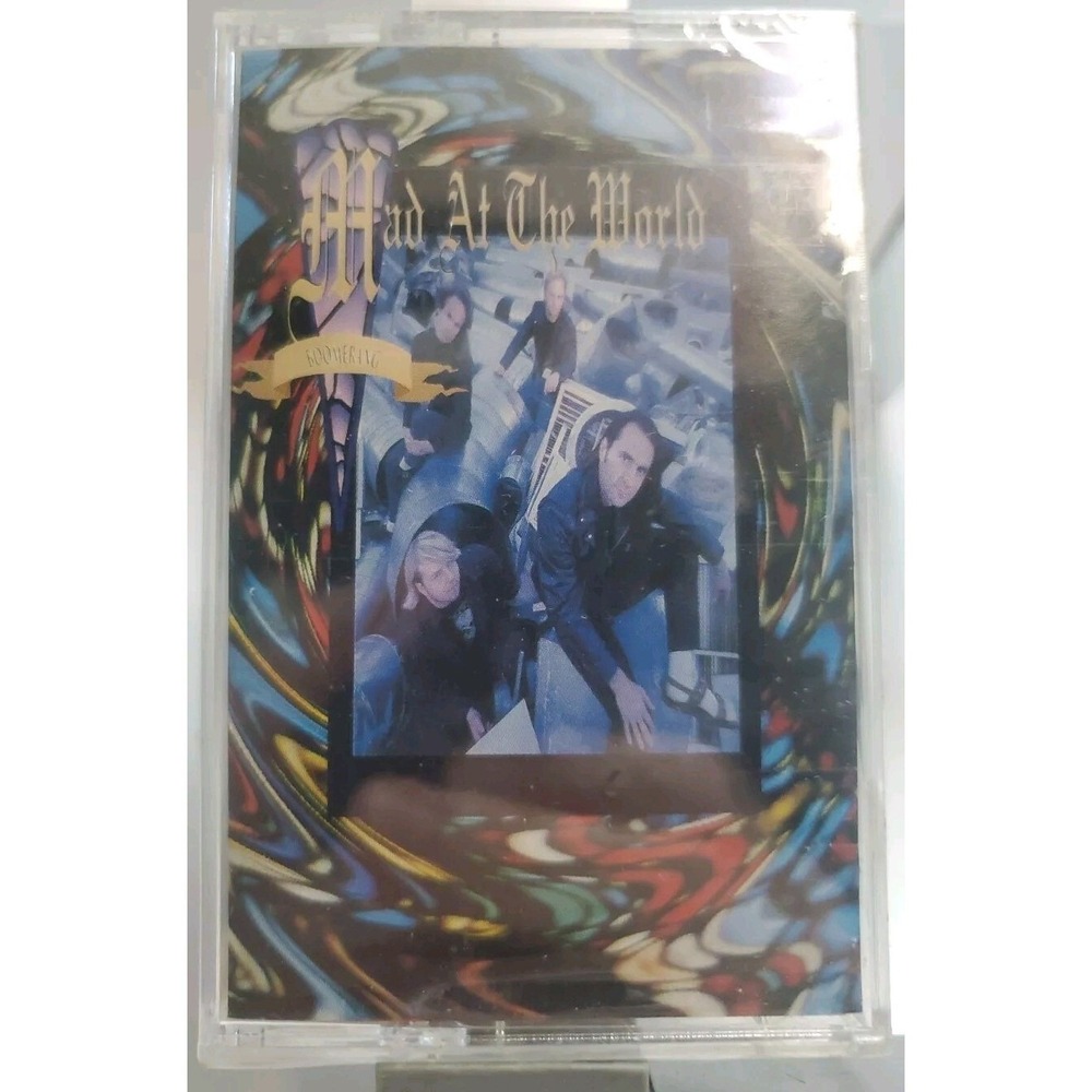 Mad At The World Boomerang Cassette Tape Sealed 1991 Alarma Christian Rock Synth